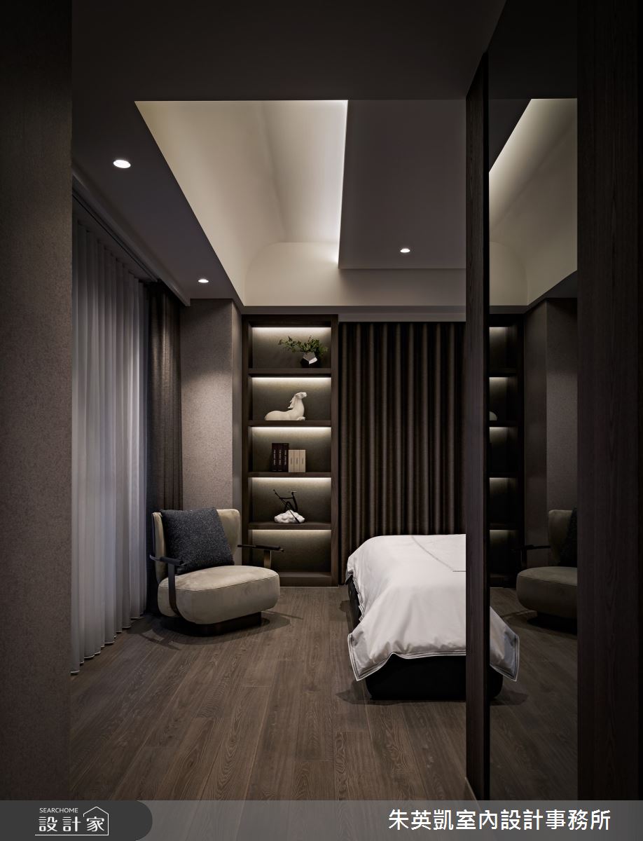 50坪新成屋(5年以下)＿現代風臥室案例圖片＿朱英凱室內設計事務所＿朱英凱_40之24