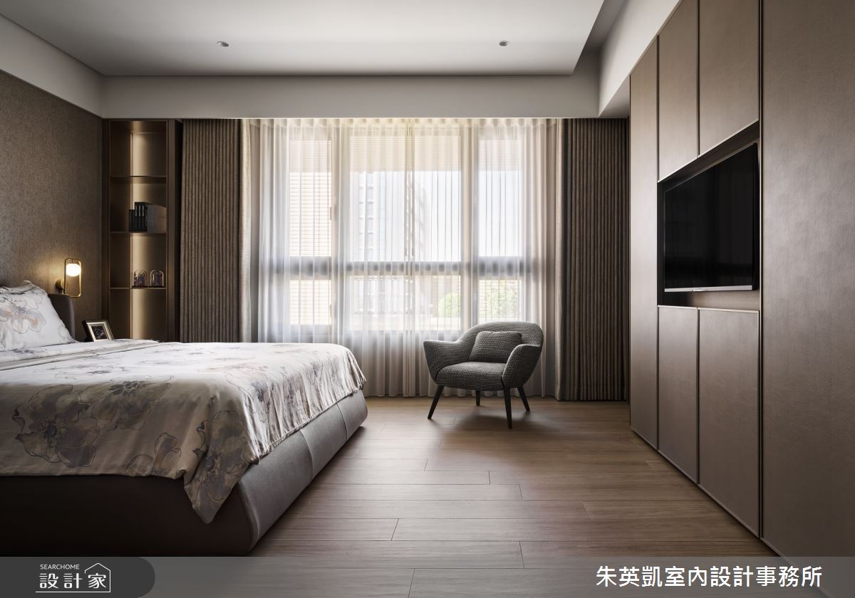 120坪新古屋(10年以下)＿現代風臥室案例圖片＿朱英凱室內設計事務所＿朱英凱_41之18