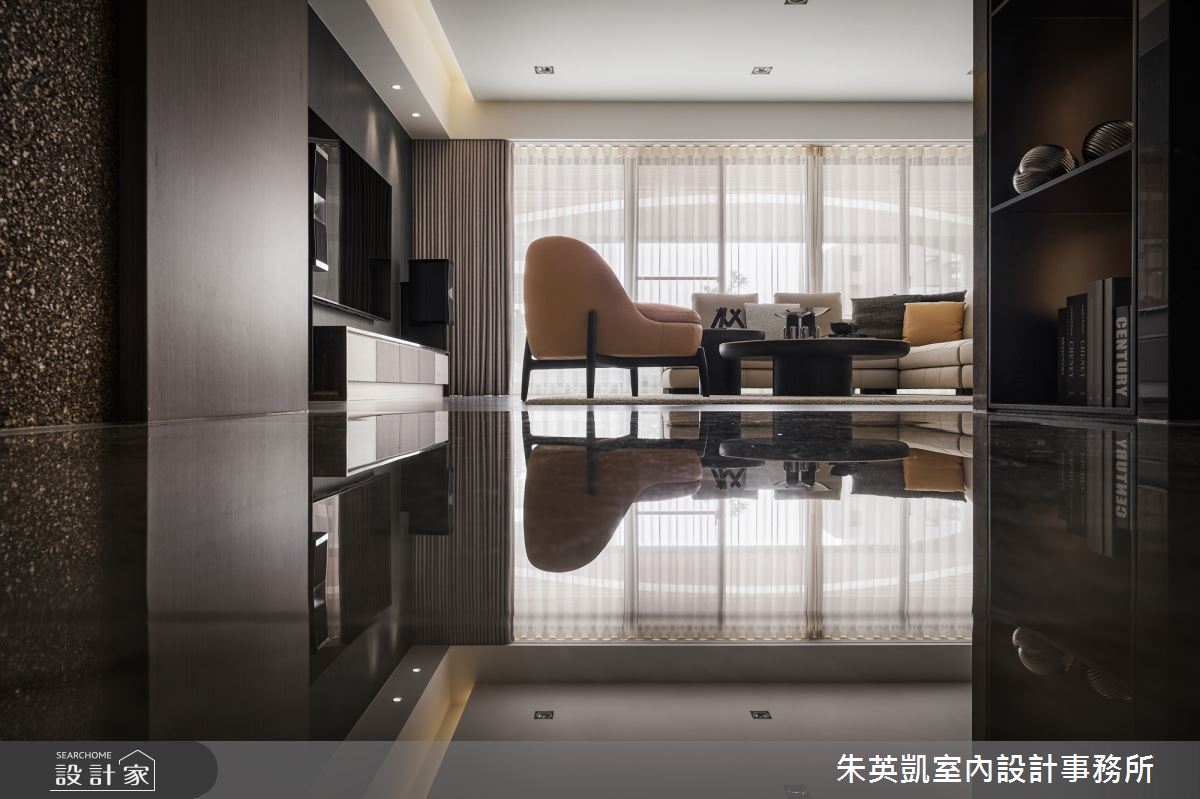120坪新古屋(10年以下)＿現代風客廳案例圖片＿朱英凱室內設計事務所＿朱英凱_41之4