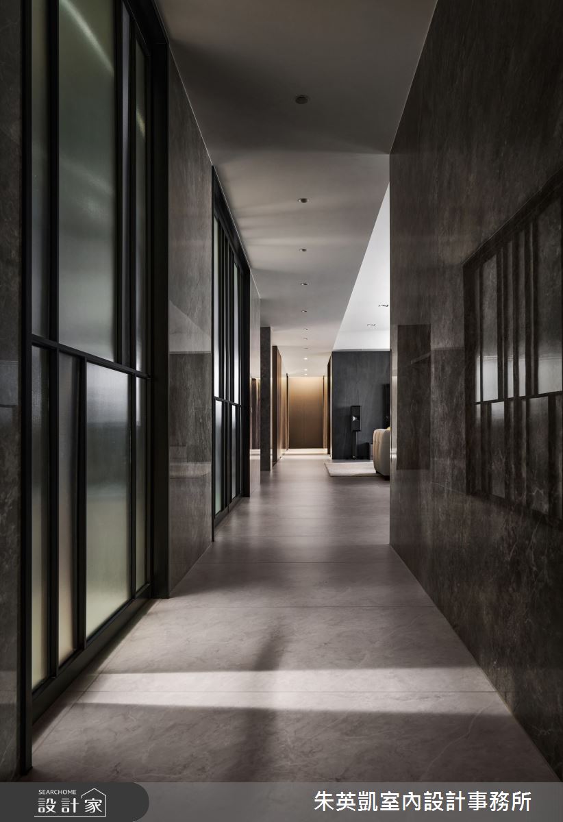 120坪新古屋(10年以下)＿現代風走廊案例圖片＿朱英凱室內設計事務所＿朱英凱_41之15