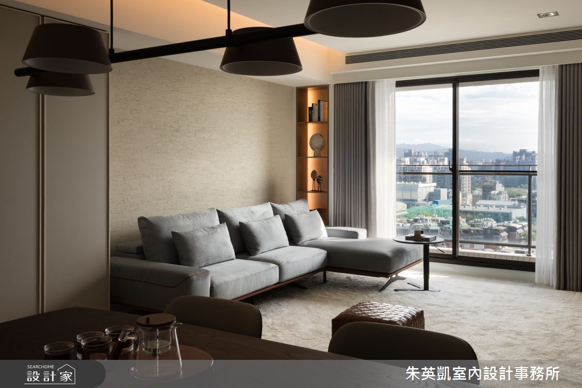 28坪新古屋(10年以下)＿現代北歐風客廳餐廳案例圖片＿朱英凱室內設計事務所＿朱英凱_42之4