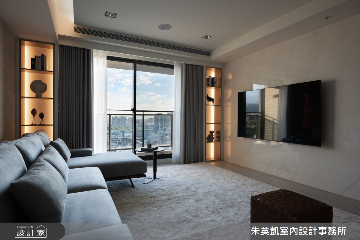 28坪新古屋(10年以下)＿現代北歐風客廳案例圖片＿朱英凱室內設計事務所＿朱英凱_42之6