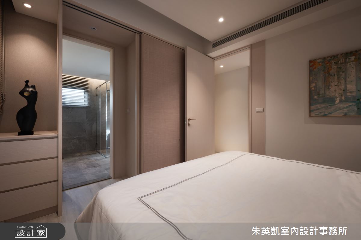 28坪新古屋(10年以下)＿現代北歐風臥室浴室案例圖片＿朱英凱室內設計事務所＿朱英凱_42之23