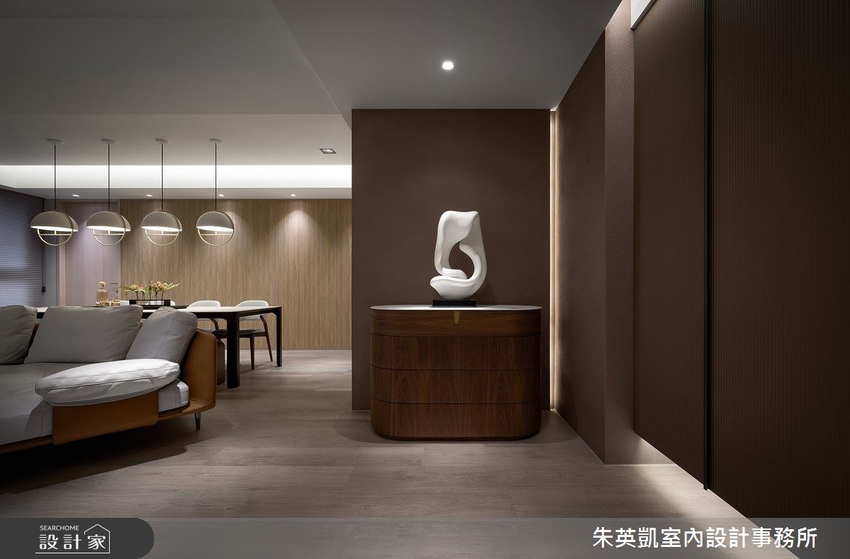 45坪新古屋(10年以下)＿現代風玄關客廳餐廳案例圖片＿朱英凱室內設計事務所＿朱英凱_43之3