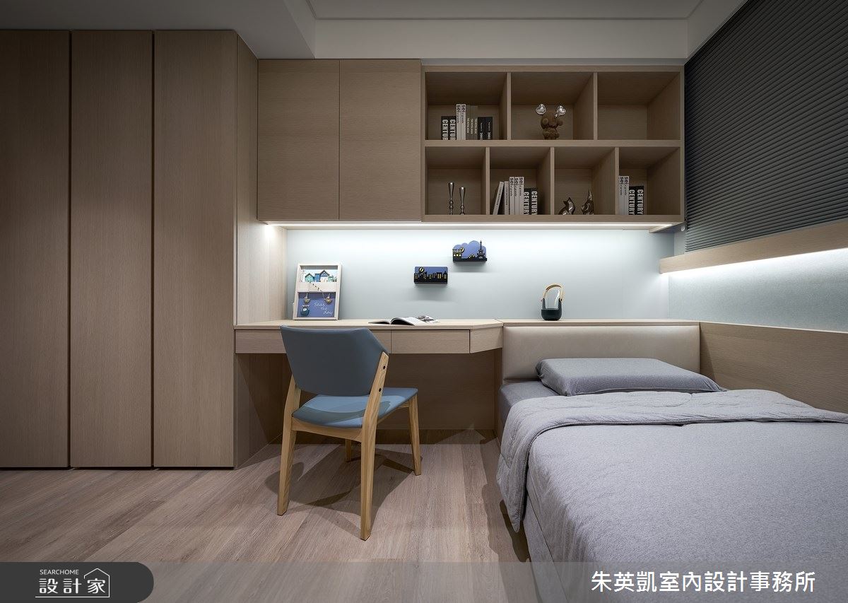45坪新古屋(10年以下)＿現代風兒童房兒童房客房案例圖片＿朱英凱室內設計事務所＿朱英凱_43之26