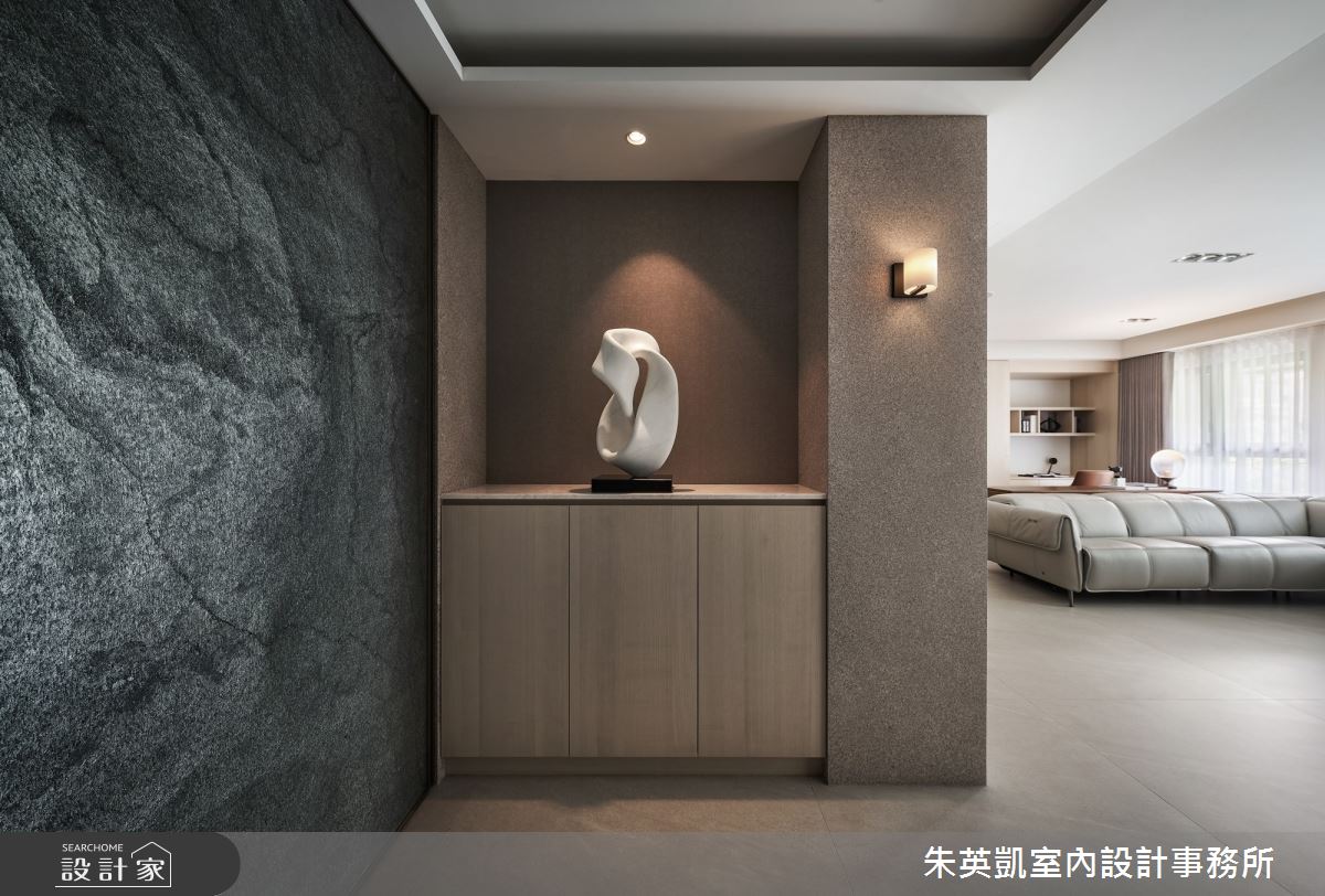 35坪毛胚屋＿現代簡約風玄關案例圖片＿朱英凱室內設計事務所＿朱英凱_44之1