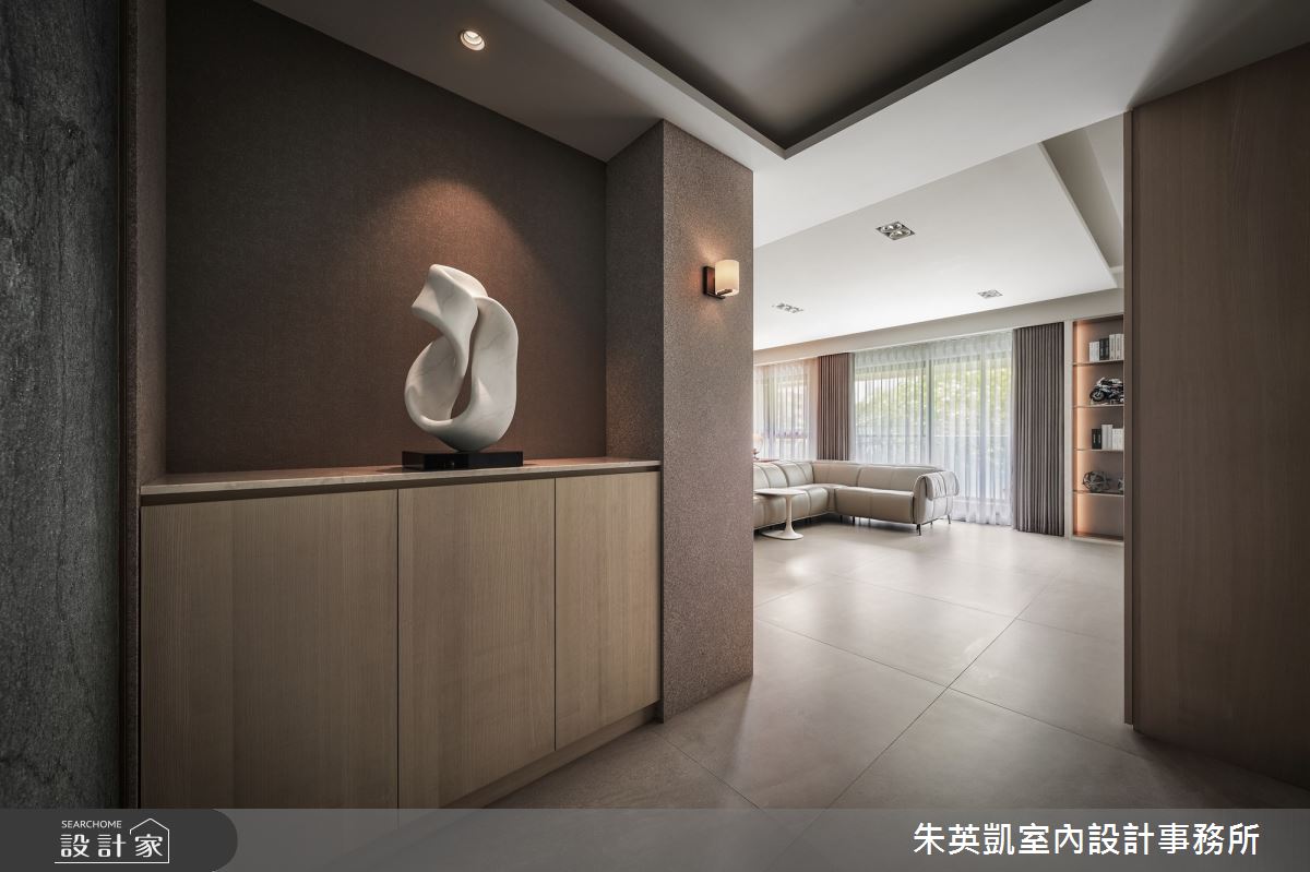 35坪毛胚屋＿現代簡約風玄關案例圖片＿朱英凱室內設計事務所＿朱英凱_44之2