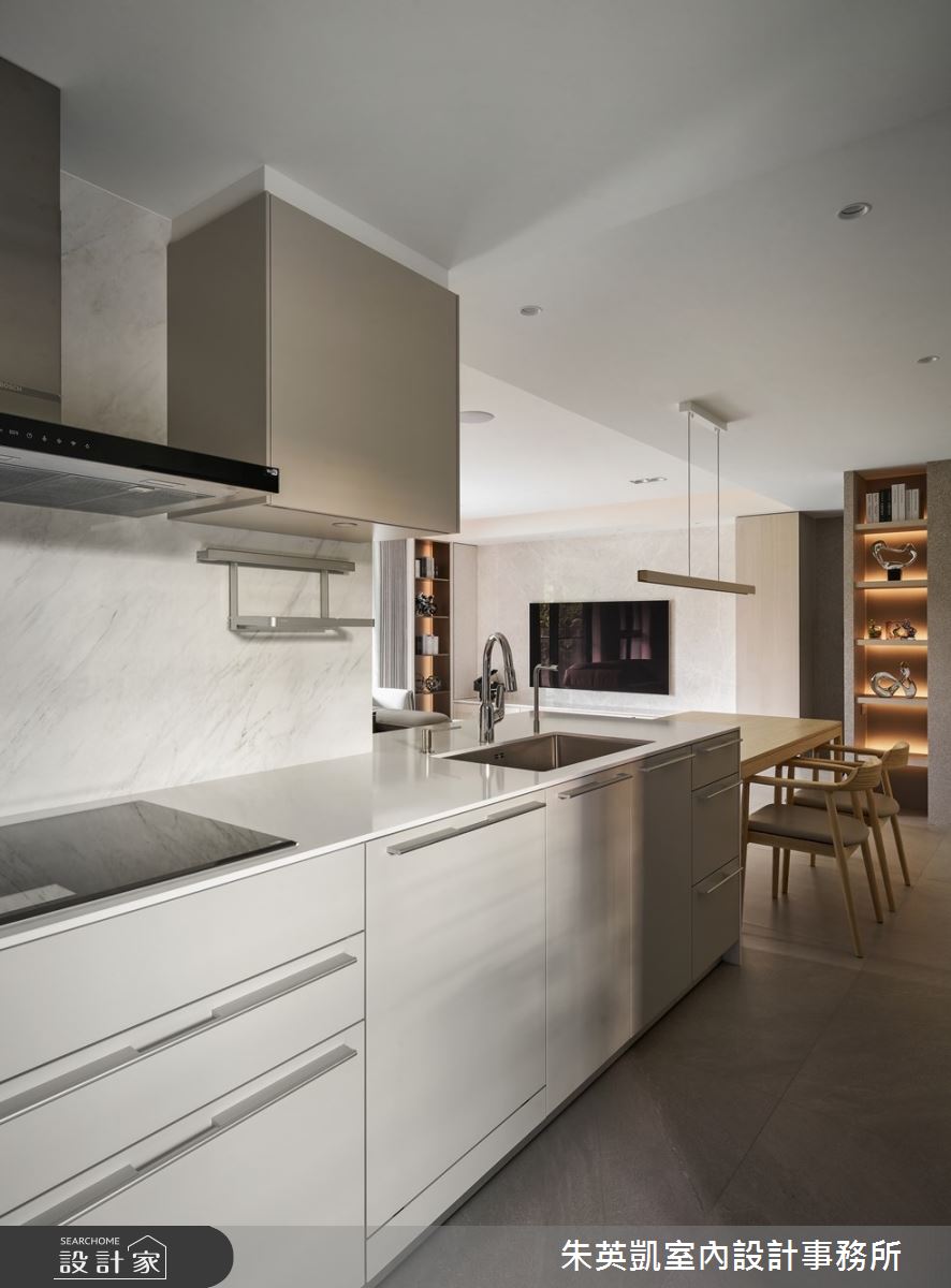 35坪毛胚屋＿現代簡約風廚房案例圖片＿朱英凱室內設計事務所＿朱英凱_44之22