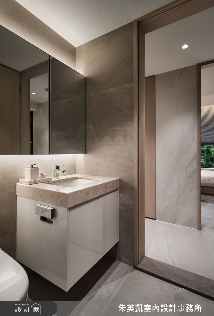 35坪毛胚屋＿現代簡約風浴室案例圖片＿朱英凱室內設計事務所＿朱英凱_44之25