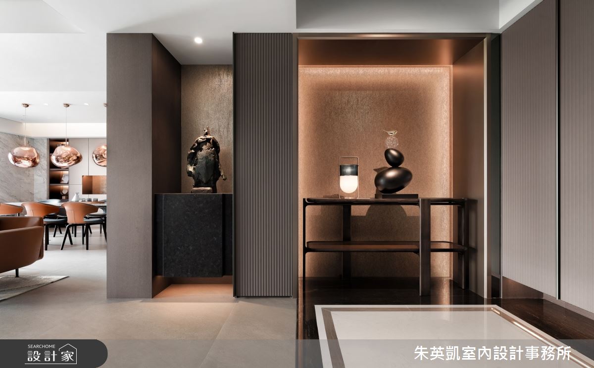 100坪毛胚屋＿現代風玄關案例圖片＿朱英凱室內設計事務所＿朱英凱_46之1