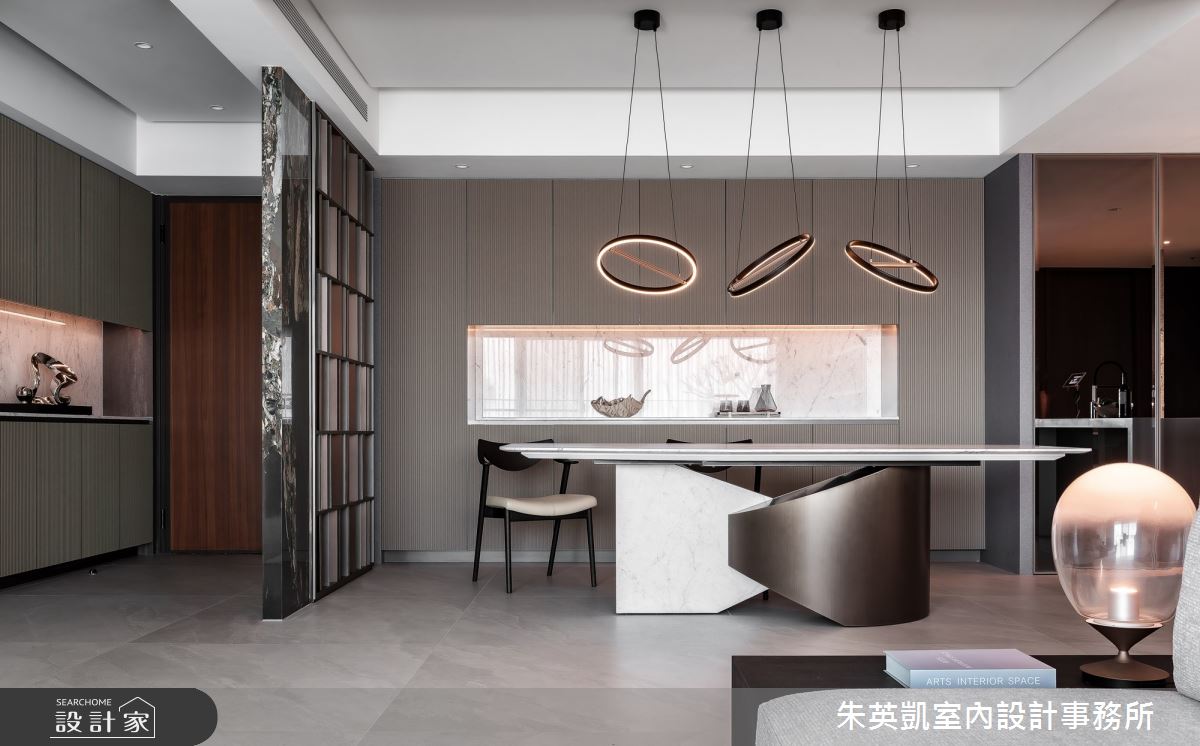 50坪毛胚屋＿現代風玄關餐廳案例圖片＿朱英凱室內設計事務所＿朱英凱_47之18