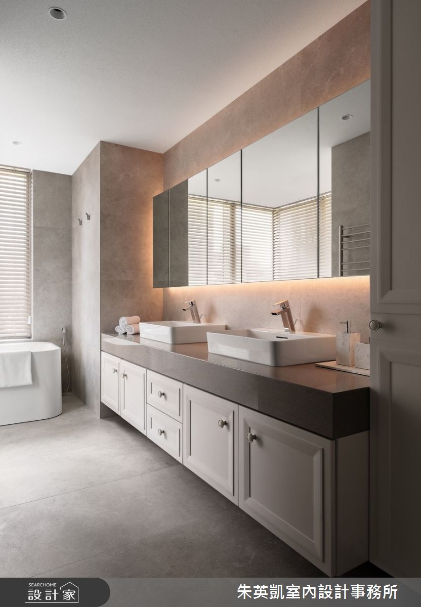 50坪毛胚屋＿現代風浴室案例圖片＿朱英凱室內設計事務所＿朱英凱_47之34