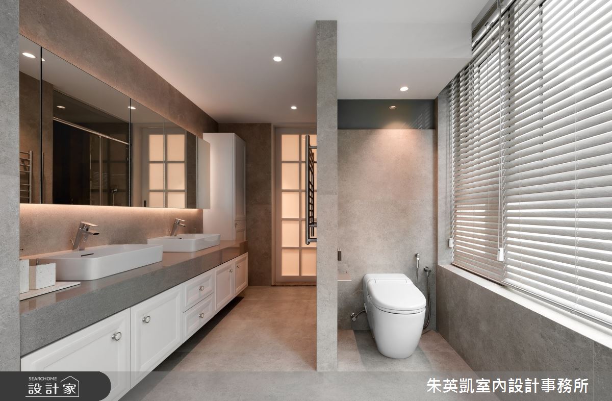 50坪毛胚屋＿現代風浴室案例圖片＿朱英凱室內設計事務所＿朱英凱_47之36