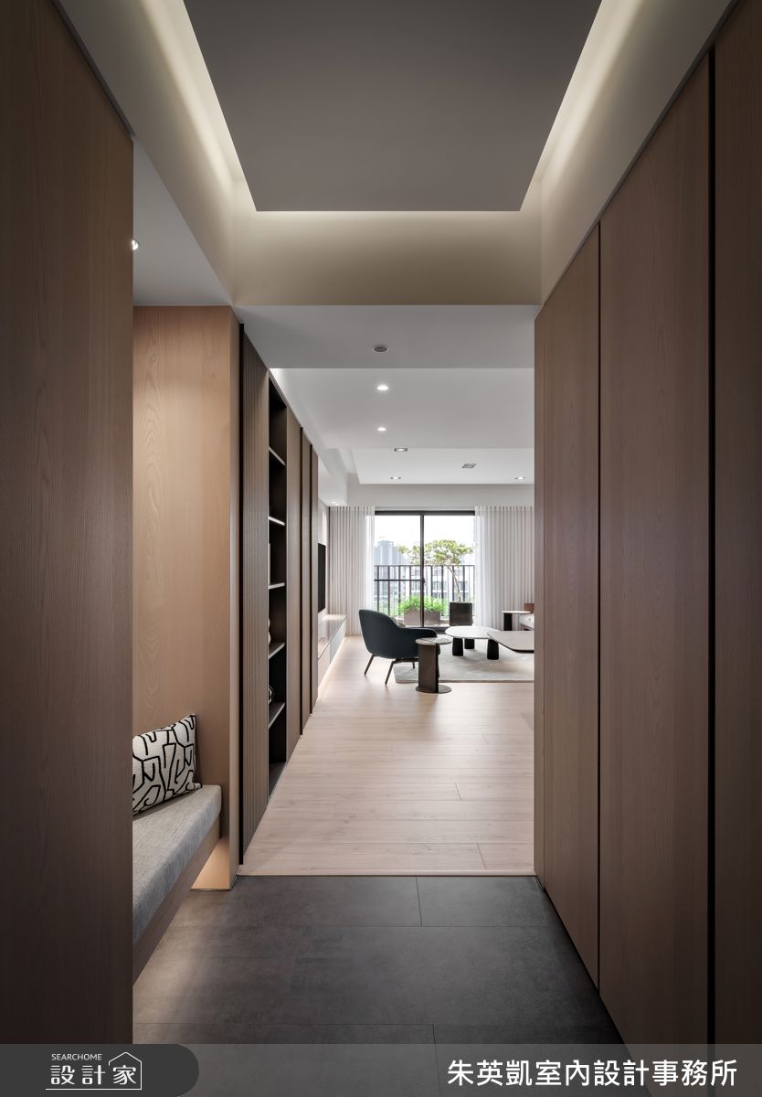 30坪新成屋(5年以下)＿現代風玄關案例圖片＿朱英凱室內設計事務所＿朱英凱_48之3