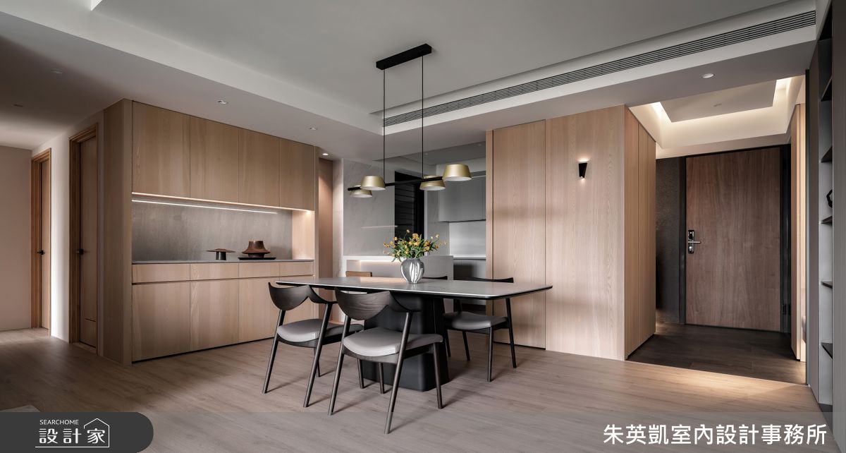 30坪新成屋(5年以下)＿現代風玄關餐廳案例圖片＿朱英凱室內設計事務所＿朱英凱_48之4