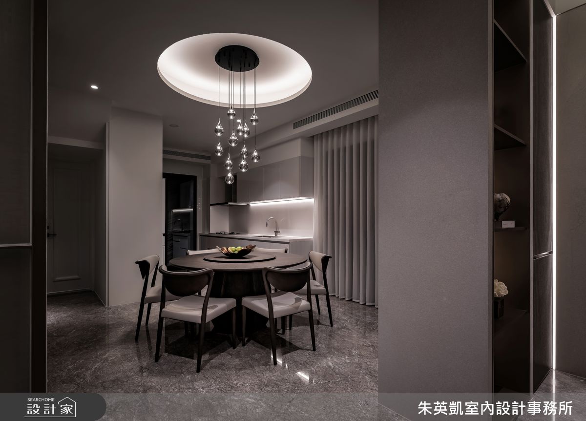 65坪新成屋(5年以下)＿現代風餐廳廚房案例圖片＿朱英凱室內設計事務所＿朱英凱_49之6