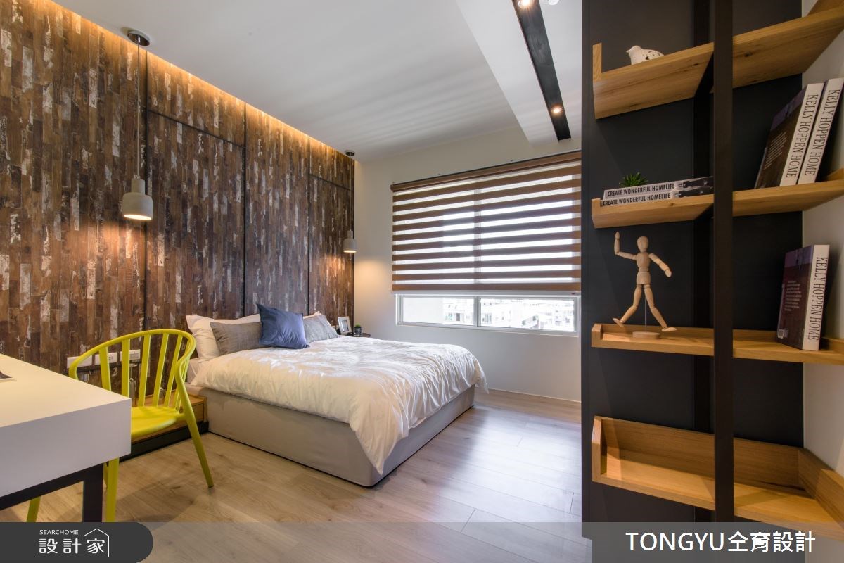 68坪新成屋(5年以下)＿休閒風臥室案例圖片＿仝育設計＿仝育_01之22