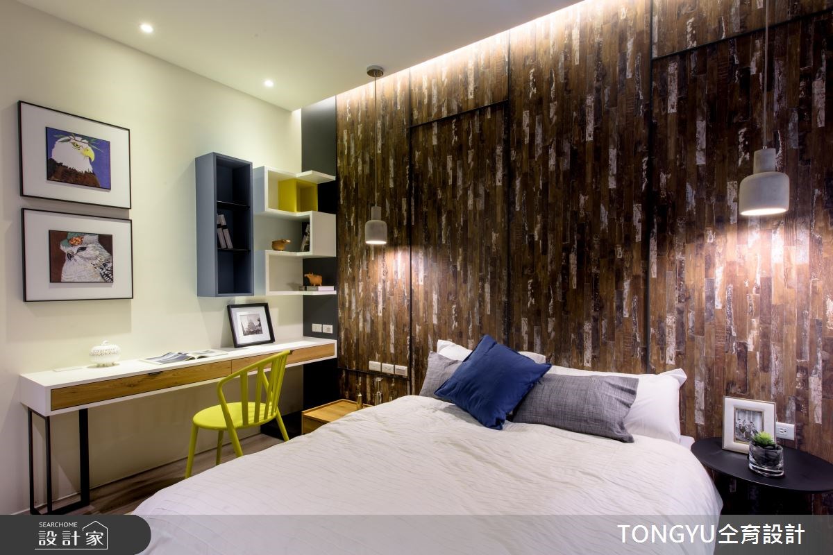 68坪新成屋(5年以下)＿休閒風臥室案例圖片＿仝育設計＿仝育_01之23