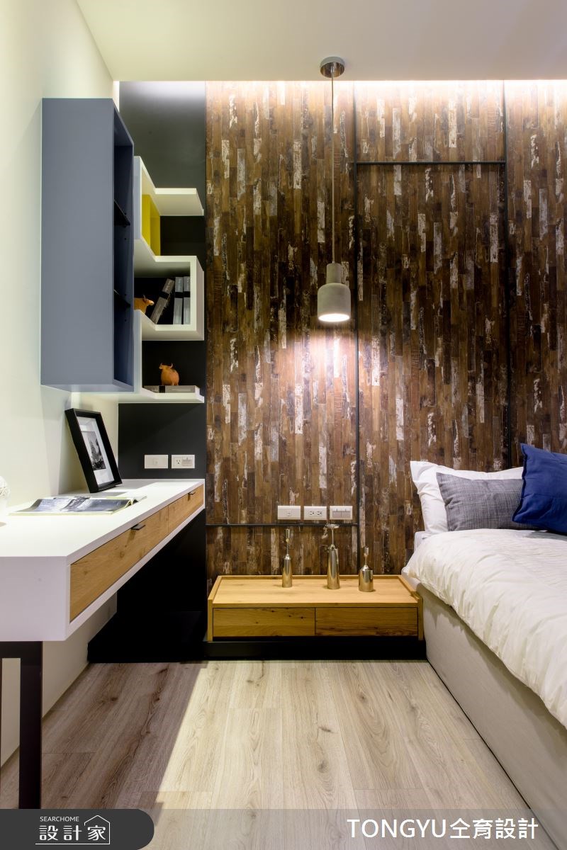 68坪新成屋(5年以下)＿休閒風臥室案例圖片＿仝育設計＿仝育_01之24
