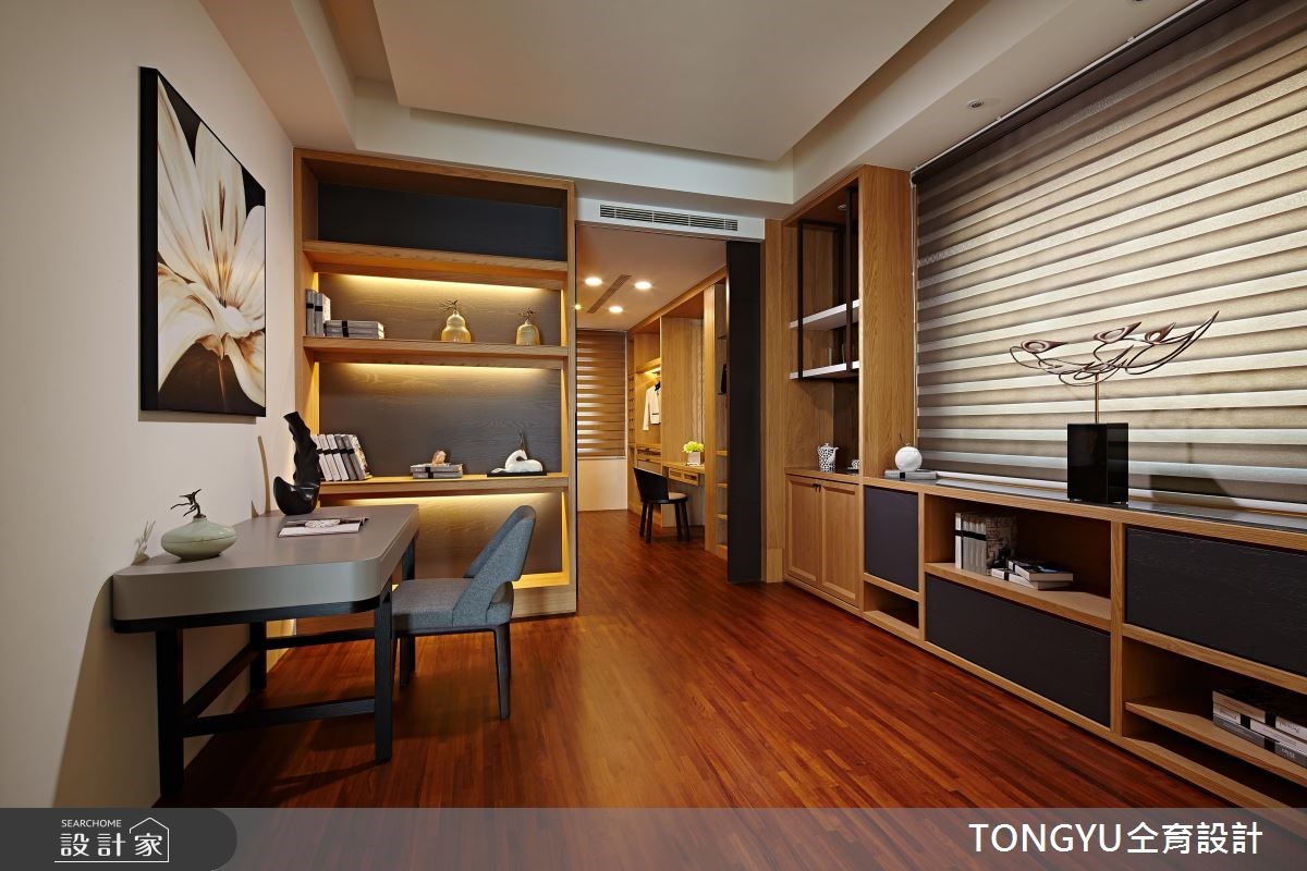 145坪新成屋(5年以下)＿現代風書房案例圖片＿仝育設計＿仝育_02之10
