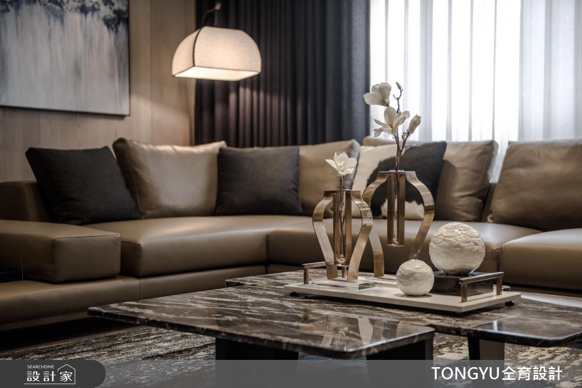 166坪新成屋(5年以下)＿現代風客廳案例圖片＿仝育設計＿仝育_06.深喻恬靜.自然共生之8