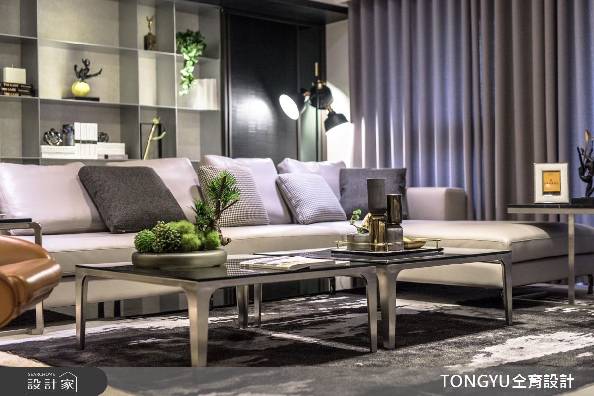 70坪新成屋(5年以下)＿現代風客廳案例圖片＿仝育設計＿仝育_09之8