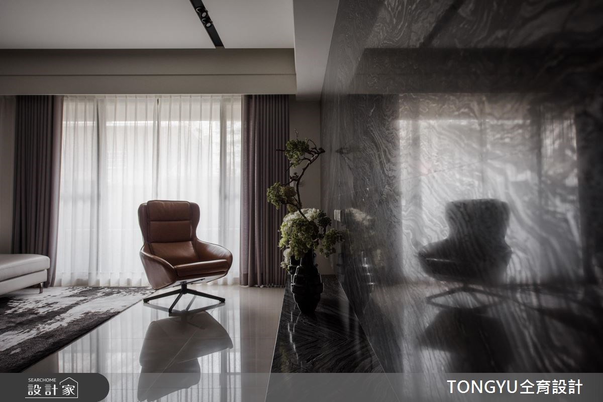 70坪新成屋(5年以下)＿現代風客廳案例圖片＿仝育設計＿仝育_09之12