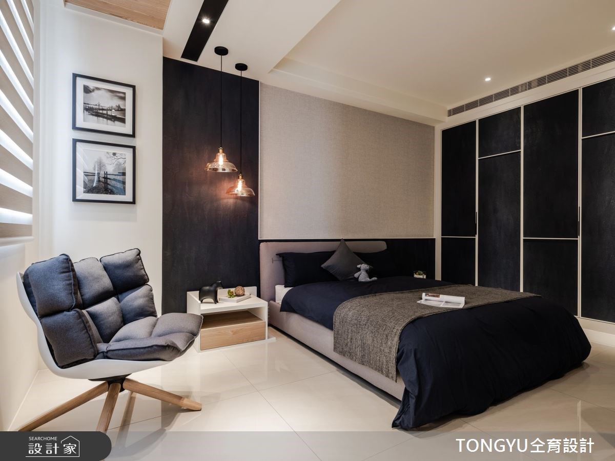 113坪新成屋(5年以下)＿現代風臥室案例圖片＿仝育設計＿仝育_12之16