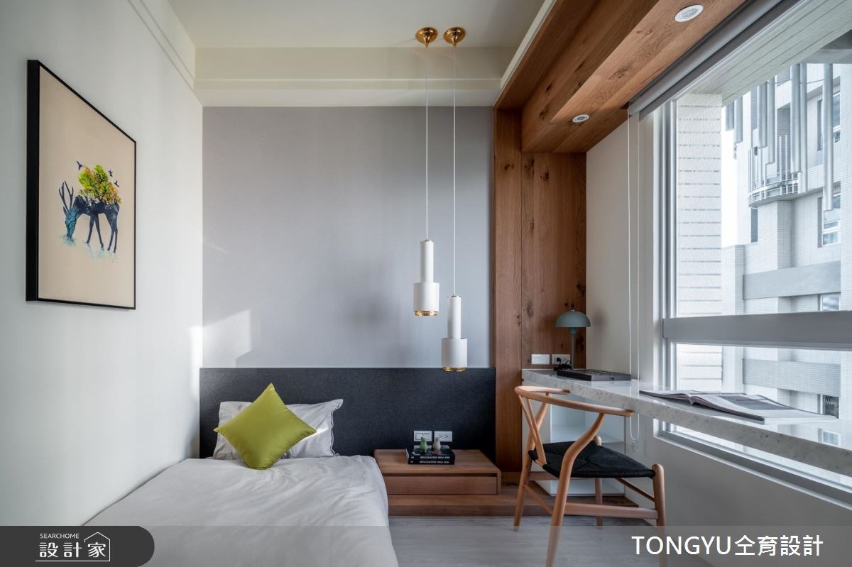 58坪新成屋(5年以下)＿休閒風臥室案例圖片＿仝育設計＿仝育_13之8