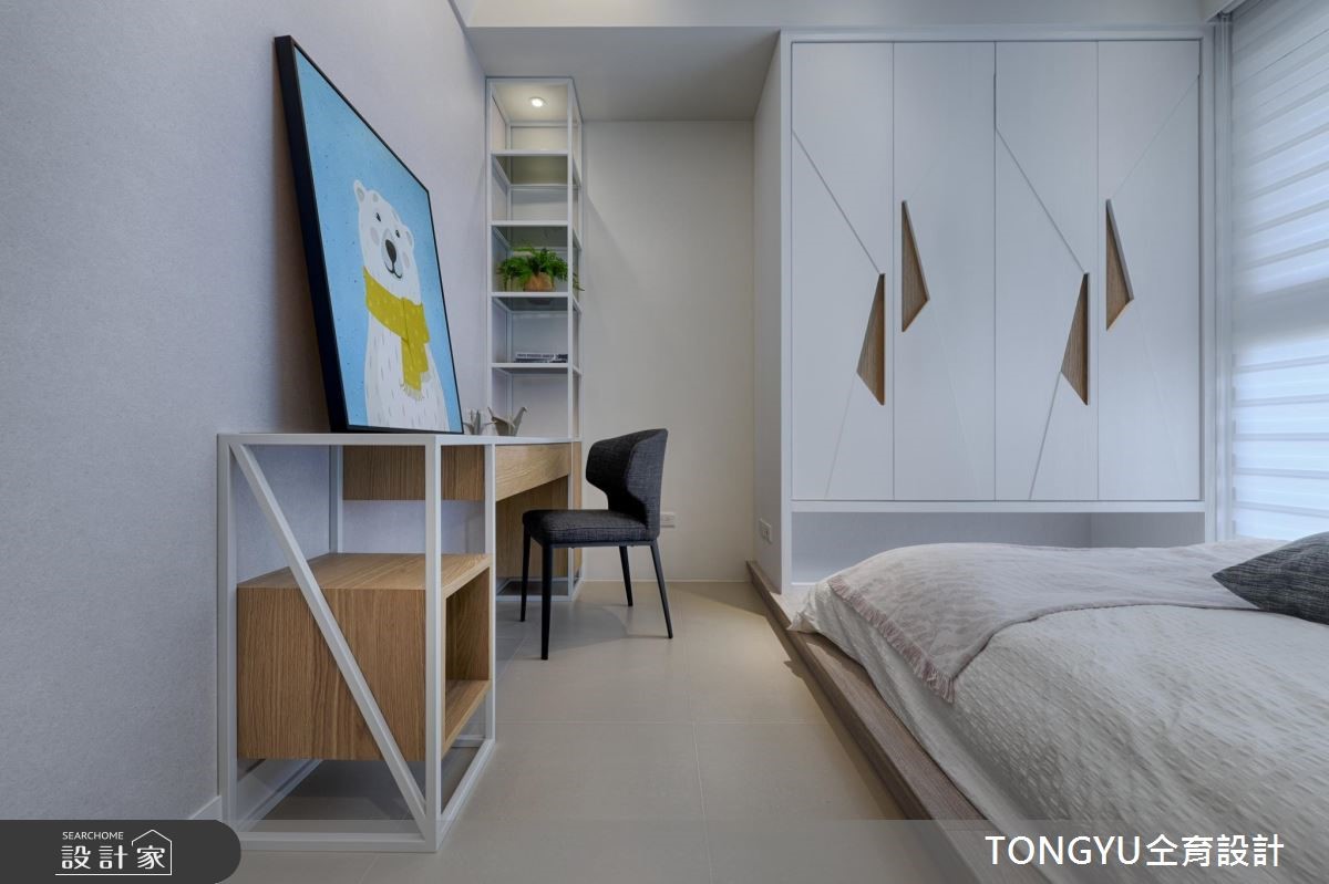 77坪新成屋(5年以下)＿現代風臥室案例圖片＿仝育設計＿仝育_15.明水森林之20