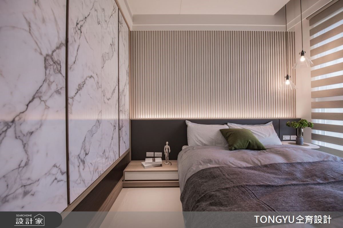 77坪新成屋(5年以下)＿現代風臥室案例圖片＿仝育設計＿仝育_15.明水森林之16