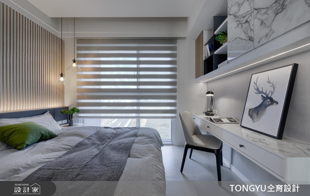 77坪新成屋(5年以下)＿現代風臥室案例圖片＿仝育設計＿仝育_15.明水森林之18