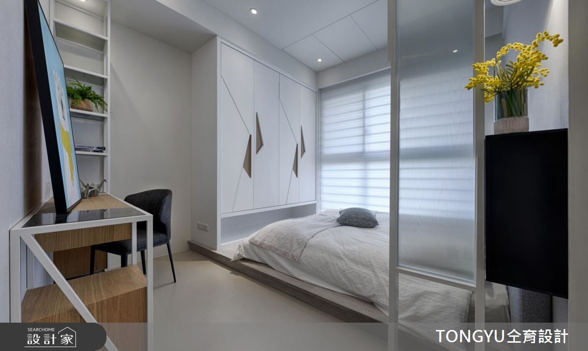 77坪新成屋(5年以下)＿現代風臥室案例圖片＿仝育設計＿仝育_15.明水森林之21
