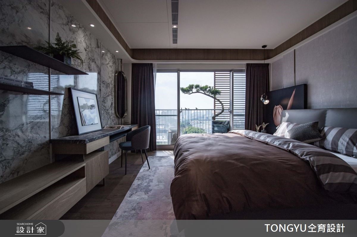 77坪新成屋(5年以下)＿現代風臥室案例圖片＿仝育設計＿仝育_15.明水森林之13