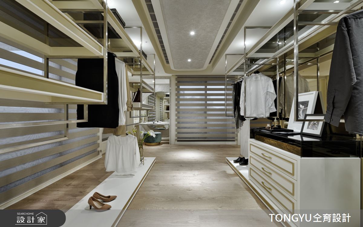 123坪新成屋(5年以下)＿休閒風更衣間案例圖片＿仝育設計＿仝育_16.微光入色之4237
