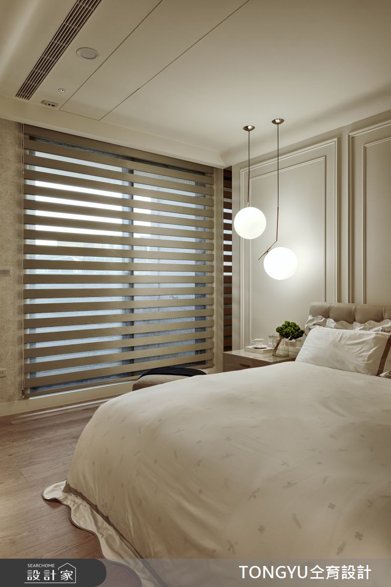 123坪新成屋(5年以下)＿休閒風臥室案例圖片＿仝育設計＿仝育_16.微光入色之23