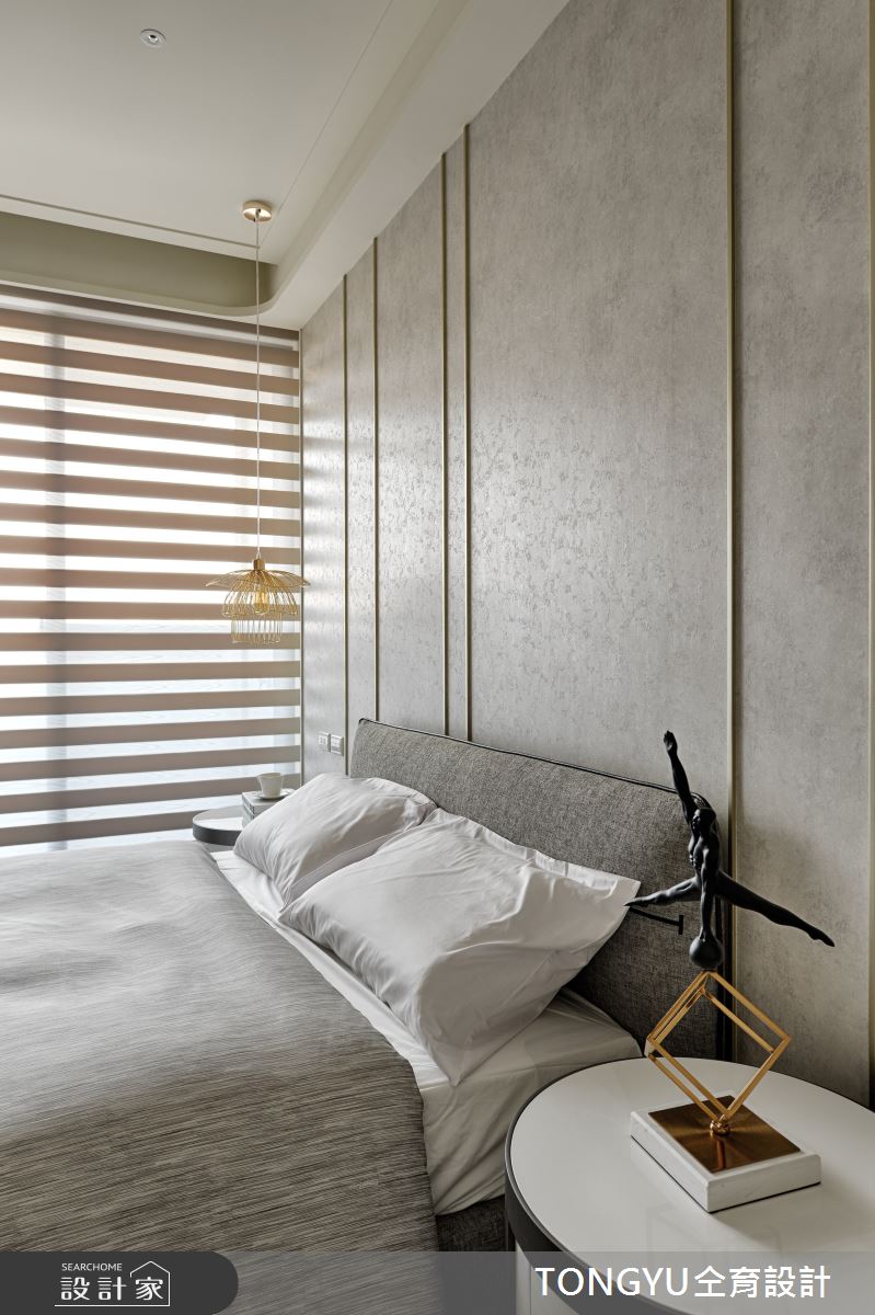 123坪新成屋(5年以下)＿休閒風臥室案例圖片＿仝育設計＿仝育_16.微光入色之30