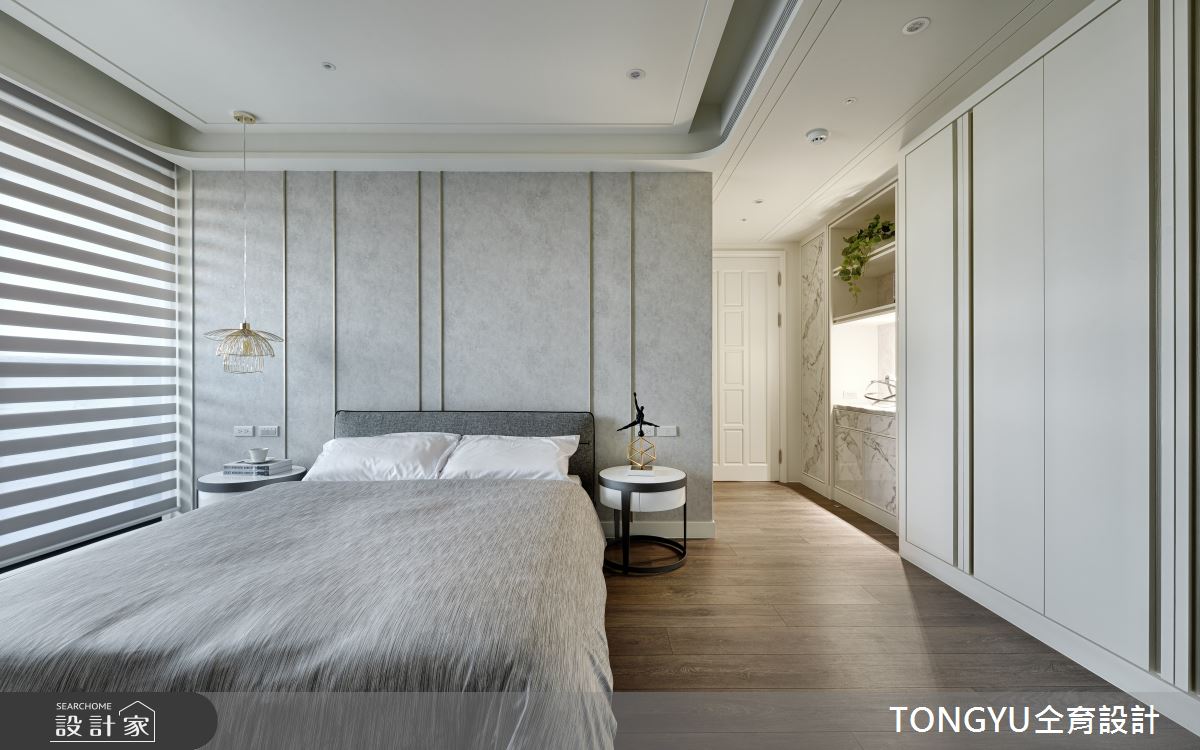 123坪新成屋(5年以下)＿休閒風臥室案例圖片＿仝育設計＿仝育_16.微光入色之28