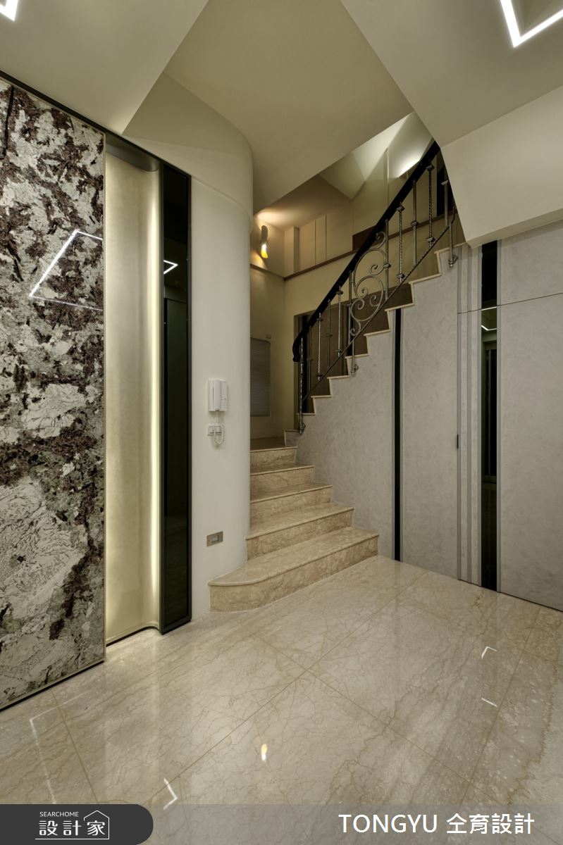 132坪新成屋(5年以下)＿休閒風樓梯案例圖片＿仝育設計＿仝育_18之10