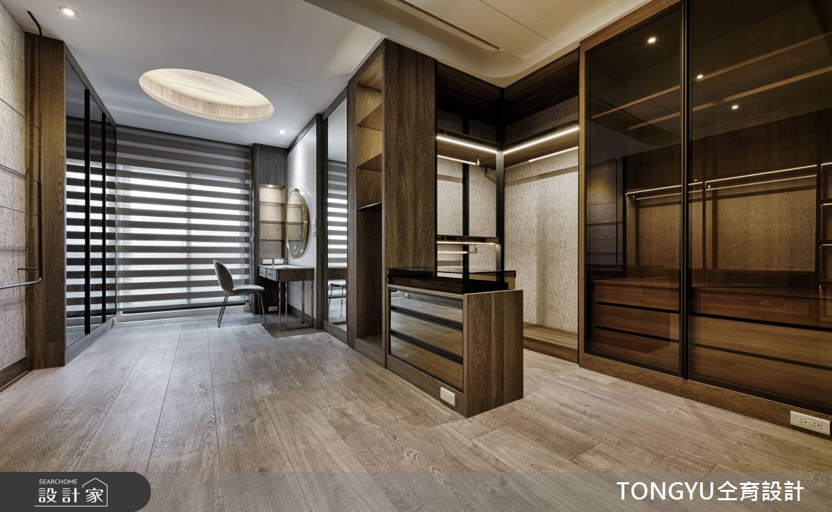 165坪新成屋(5年以下)＿現代風更衣間案例圖片＿仝育設計＿仝育_20.婉轉之12