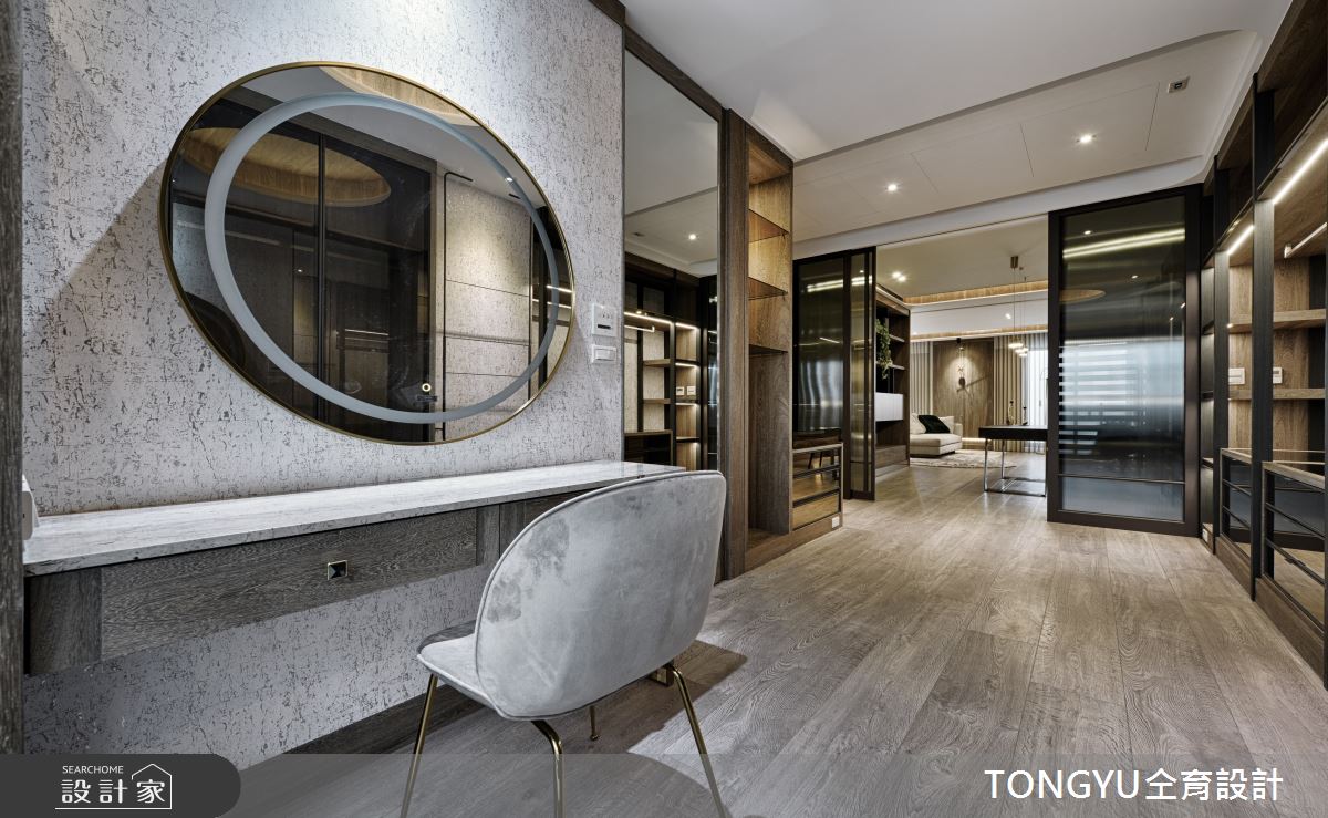 165坪新成屋(5年以下)＿現代風更衣間案例圖片＿仝育設計＿仝育_20.婉轉之11