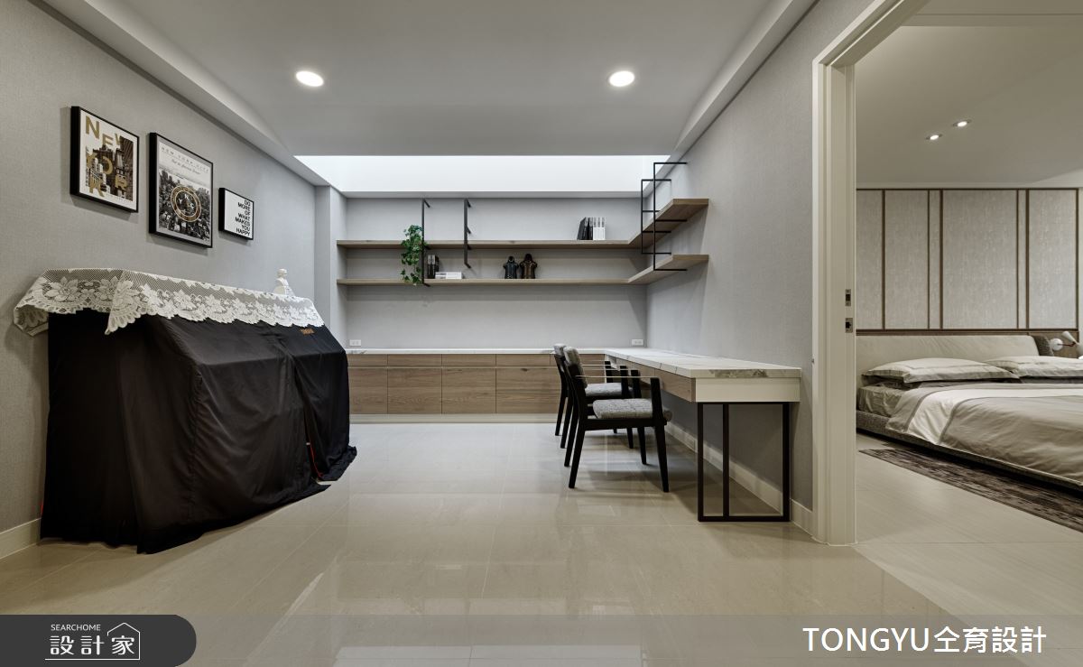 165坪新成屋(5年以下)＿現代風書房案例圖片＿仝育設計＿仝育_20.婉轉之13