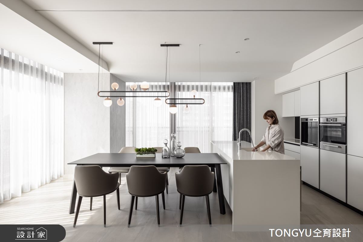 145坪新成屋(5年以下)＿現代風餐廳案例圖片＿仝育設計＿仝育_22.Double One之7
