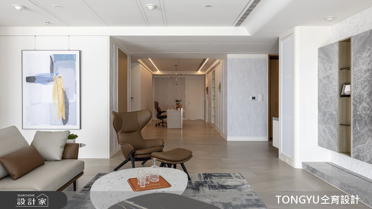 145坪新成屋(5年以下)＿現代風客廳案例圖片＿仝育設計＿仝育_22.Double One之5