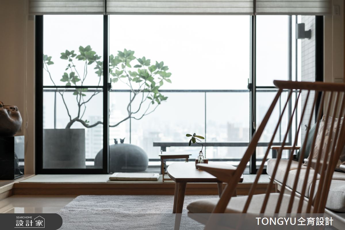 78坪預售屋＿休閒風客廳案例圖片＿仝育設計＿仝育_23.禪韻之5