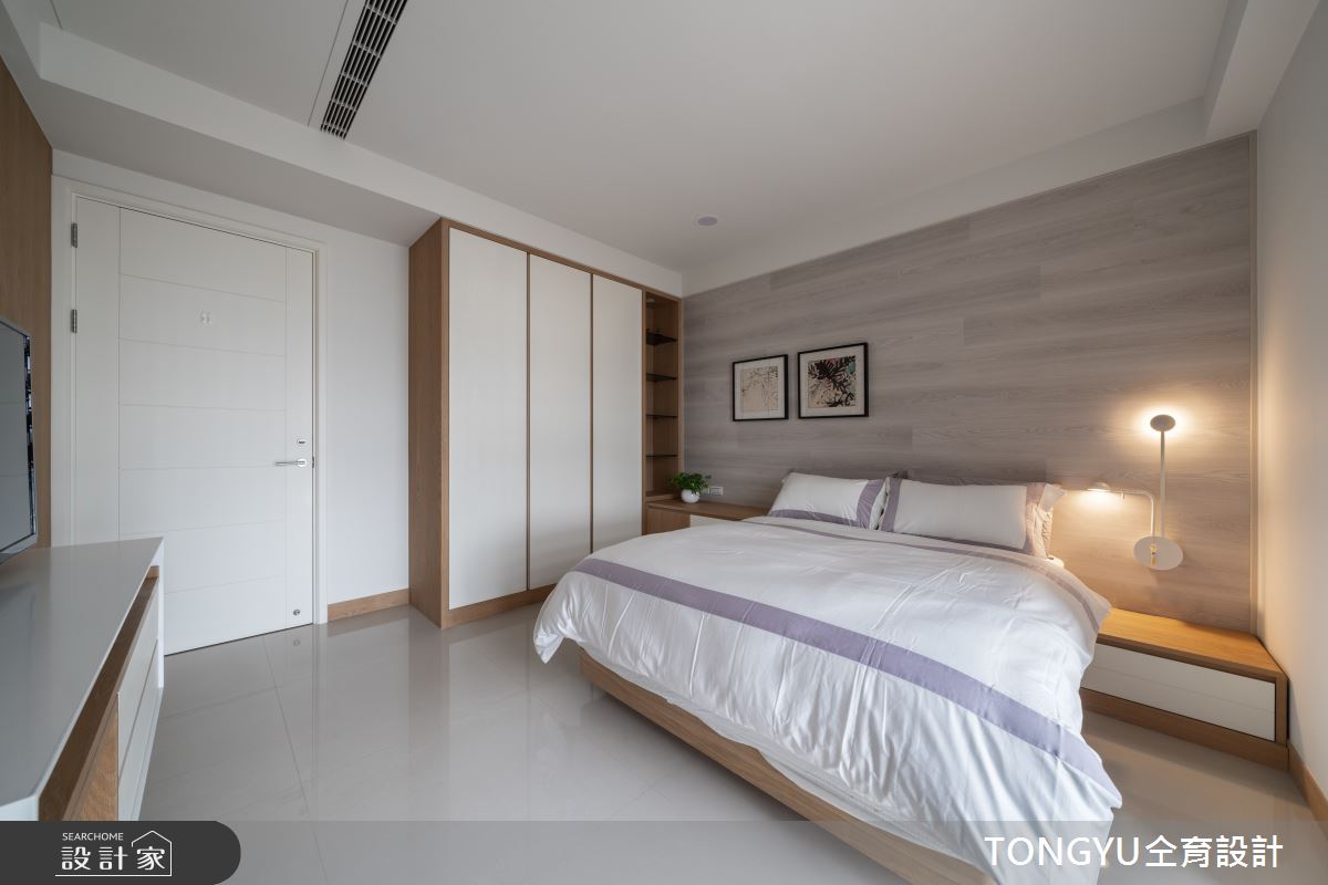 78坪預售屋＿休閒風臥室案例圖片＿仝育設計＿仝育_23.禪韻之10