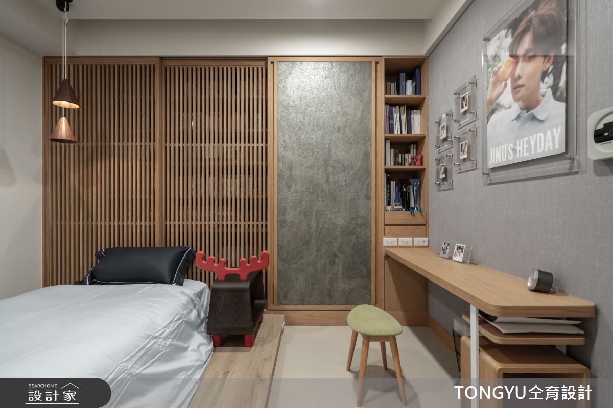 78坪預售屋＿休閒風臥室案例圖片＿仝育設計＿仝育_23.禪韻之14