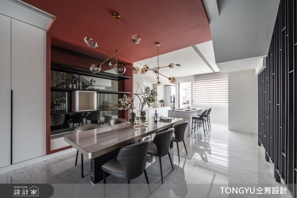 125坪預售屋＿現代風餐廳案例圖片＿仝育設計＿仝育_26.日暮之6