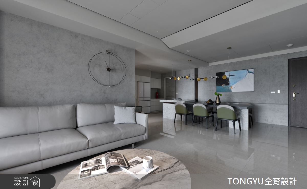 93坪預售屋＿現代風客廳案例圖片＿仝育設計＿仝育_27之3