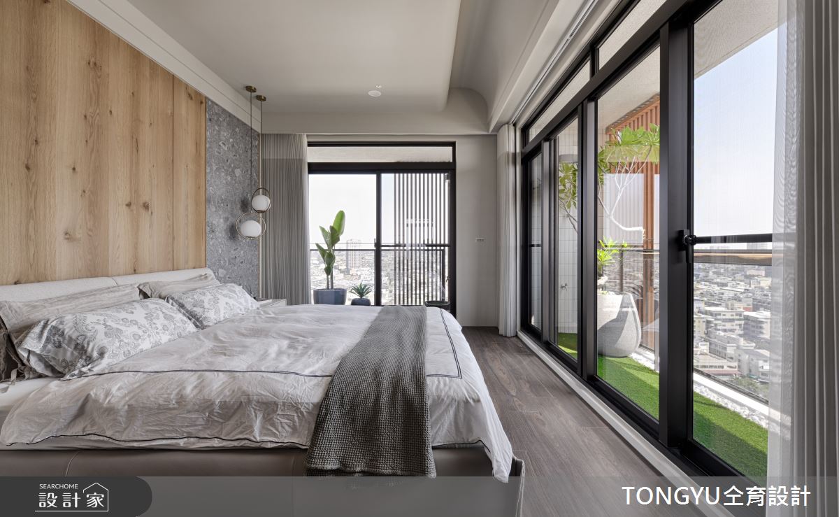 93坪預售屋＿現代風臥室陽台案例圖片＿仝育設計＿仝育_27之10